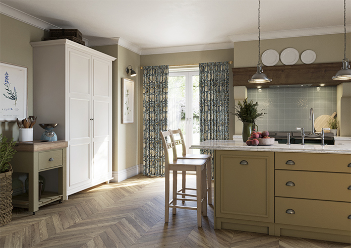 William Morris At Home Pimpernel Velvet, Indigo - Made to Measure Curtains - Image 7